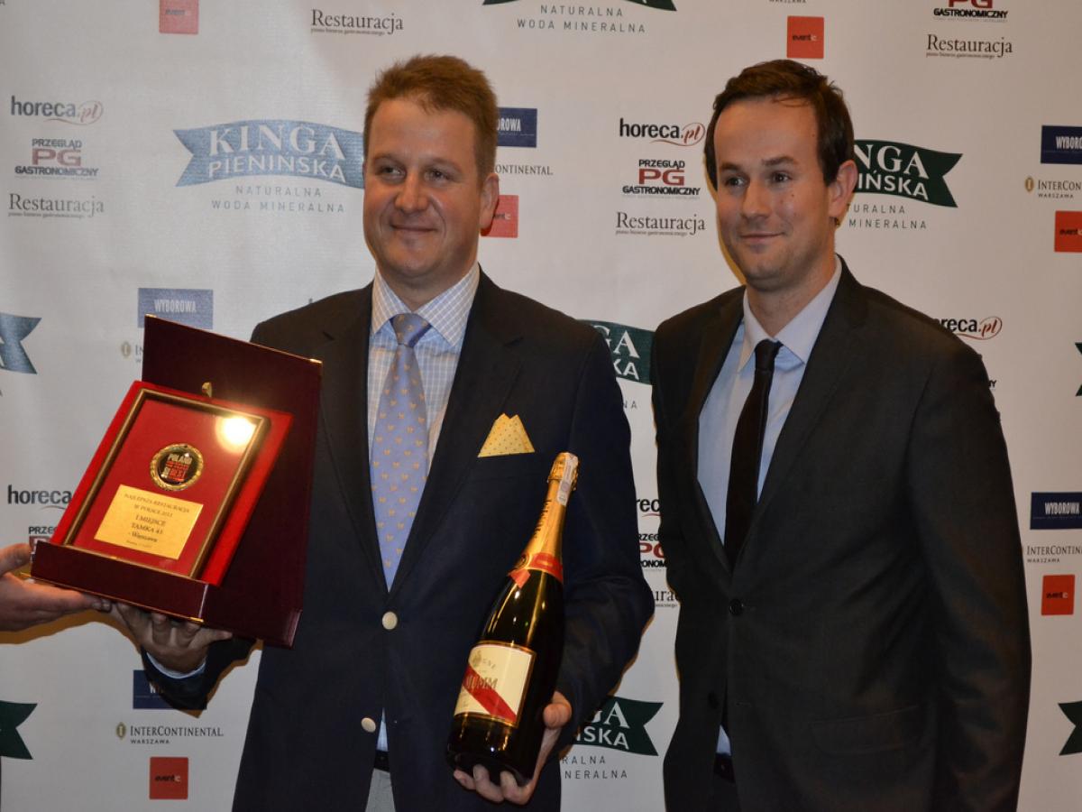POLAND 10O BEST RESTAURANTS AWARDS by SELGROS 2013