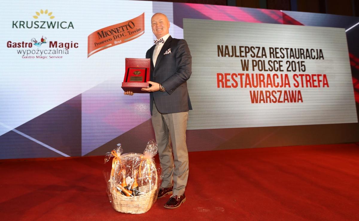 NAJLEPSZA RESTAURACJA W POLSCE 2015 - STREFA WARSZAWA