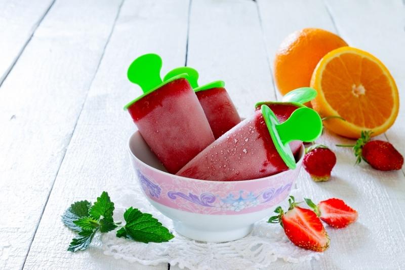 Herbaciane lody na letnie upały