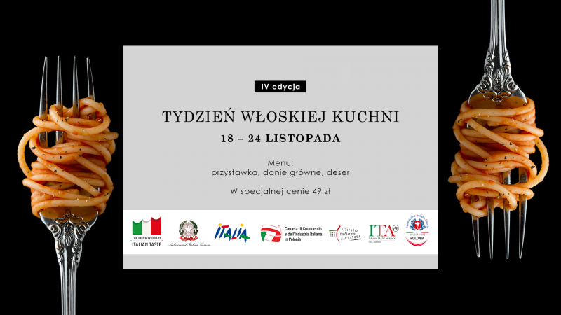 Tydzień Włoskiej Kuchni po raz czwarty!
